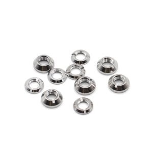 Houston RC Hobby Houston TX 10PCS Remote Control Transmitter Switch Fixed Nut for TX T16 T18 TX16S TX18S Frsky Flysky WFLY RadioLink Futaba JR ACCS RC Parts 2mm