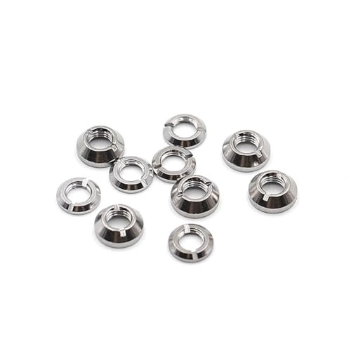 Houston RC Hobby Houston TX 10PCS Remote Control Transmitter Switch Fixed Nut for TX T16 T18 TX16S TX18S Frsky Flysky WFLY RadioLink Futaba JR ACCS RC Parts 2mm