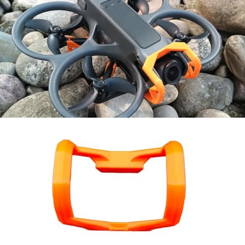 Generic Drone Gimbal Lens Bumper For Dji Avata 2 Top Protective Bars Lens Safety Gimbal Camera Anti-collision Protection Guard Bar For Dji Avata 2 Drone Accessories, Orange