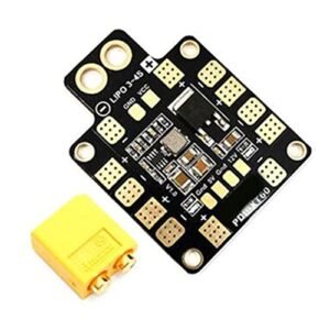 Matek Systems PDB XT60 Power Distribution Board with BEC 5V 12V for RC Helicopter Contest FPV Quadcopter