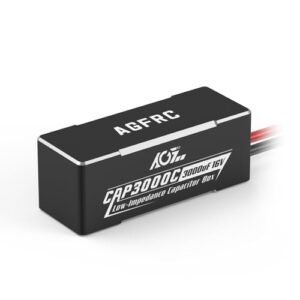 AGFRC 3000uF 16V Low Impedance Capacitor for Ruckus RC Truck CNC Aluminum Case CAP3000C