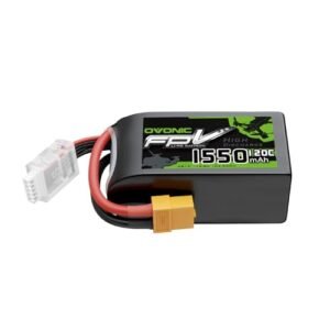 OVONIC 14.8V 120C 1550mAh 4S Lipo Battery for RC Models
