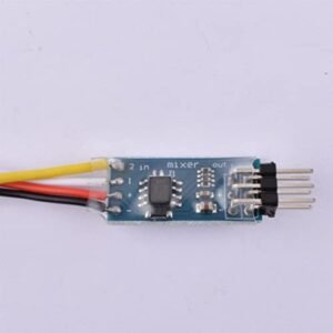DingMotuo Speed Difference Two Channel Hybrid Controller for Delta Plastics RC Bodies with Delta Wing V Tail Mixed Control