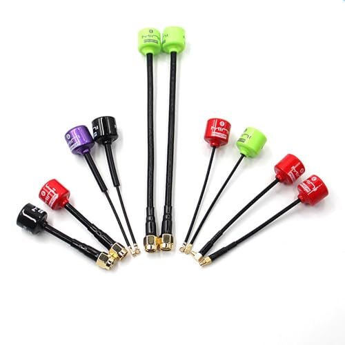 Invento RC Mini Submarine 5.8G 2.8Dbi FPV Antenna RHCP SMA RP SMA MMCX UFL High Gain for Racing Drones Green