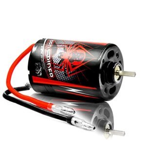 REDSPIDER 23T 540A Brushed Motor and 60A ESC Combo for RC Lightning Jet and 1/10 RC Crawler Cars