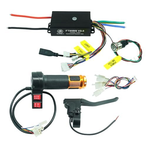 FLIPSKY FT85BS V2.0 ESC Speed Controller with Aluminum Case for Electric Vehicles Including Lexus RC 350 Brake Calipers