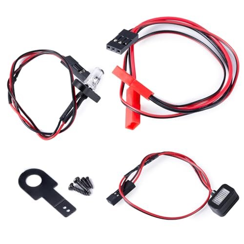 LOSI PROMOTO MX 1 4 Scale RC Body LED Light Kit Headlight Taillights Front Rear Lamp Upgrades