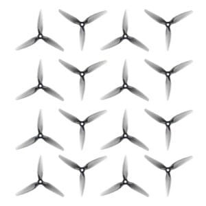 Audi S5 RC Car High Performance Propeller Set 16pcs HQProp Ethix S5 Light Grey 5x4x3 Tri Blade 5 Inch Props for 4S 6S FPV Freestyle Racing