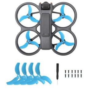 O’woda Avata 2 Propeller Blades Replacement Props Portable Drone Wings for DJI Avata 2 Accessories 4 Pcs Blue