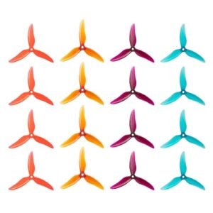 GTA 5 RC Helicopter Gemfan Hurricane 51499 Tri Blade 5 Inch Props 16pcs Set for FPV Racing Drones