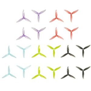 GEMFAN Fury 5128 5.1X3.1X3 3-Blade PC Propeller 3-Blades Props for FPV Racing Drone Quadcopter Frame Kit 20 pcs 10CW 10CCW