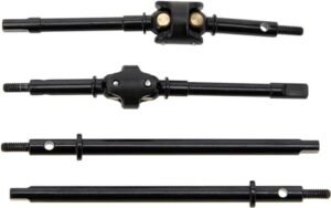 MEUS RACING Isokinetic 3 Section CVD Axle Shaft for Currie RC Axles SCX24 1/24 Scale Models
