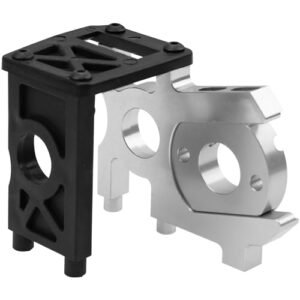 ShareGoo 1Pcs Aluminum Alloy Motor Mount Holder Upgrade Part for 1 8 Kyosho MP10 HSP Hobao Nitro Engine RC Buggy Car DIY Hobao RC Parts
