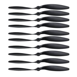 XDD Motor RC Boat Prop Shaft Seal 8060 8x6 Black Soft Propeller Blades 3.17 Shaft Diameter