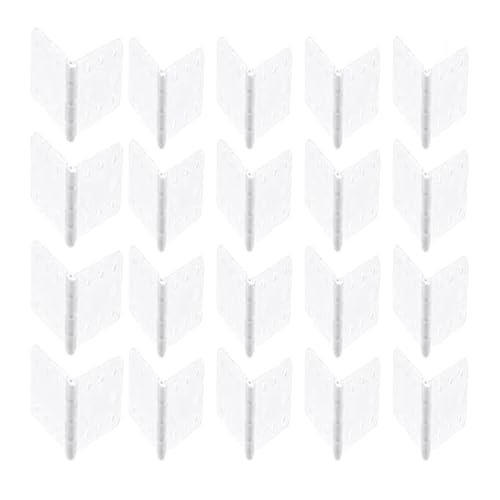 RC Aircraft Flap Hinges Nylon Hinge Set 20 Pieces 3 Sizes for Model Airplane Accessories