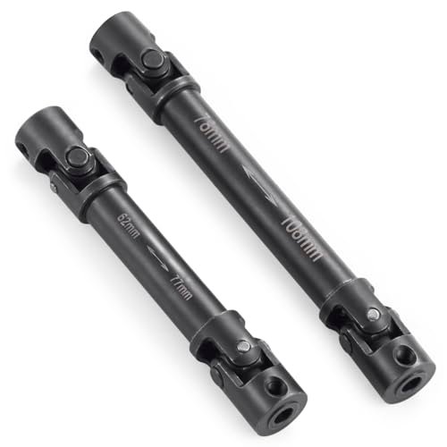 WEFEINO High Quality Steel RC Car Body Material Drive Shaft for 1/18 Axial UTB18 Capra 2WD RC Crawler Car Upgrade