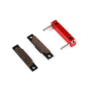 FLMLF Red Metal Brake Pad Kit for 1 5 HPI RV KM Baja 5B 5T 5SC RC Car Parts