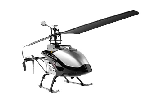 Ssccgym V913 A Black Silver Large Brushless Remote Control Alloy Helicopter Aircraft for Adults Beginners Youth 4CH RC Heli Model Fall Resistant Altitude Maintain RTF 550MM 1 Batteries rc willey vacaville