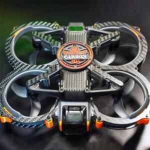 QHUDLV Avata Propellers Guard Protector Combo Carbon Fiber Prop Bumper Anti Collision Protective Cover for DJI Avata 2 Drone Accessories