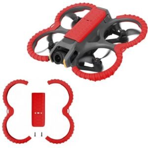 DJI Avata 2 Silicone Propeller Guard Protector and Back Cover Case Anti Collision Scratch Proof Drone Accessories