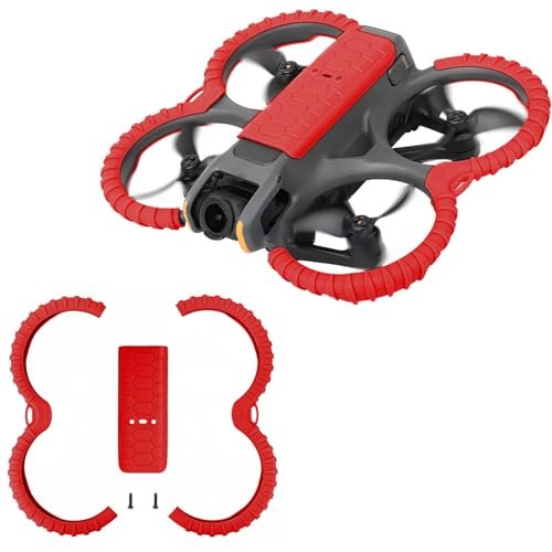 DJI Avata 2 Silicone Propeller Guard Protector and Back Cover Case Anti Collision Scratch Proof Drone Accessories