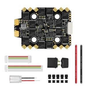 SEQURE E70 G1 70A 4 in 1 ESC BLHeli_32 Electric Speed Controller for 1 4 Scale RC Sprint Car Racing