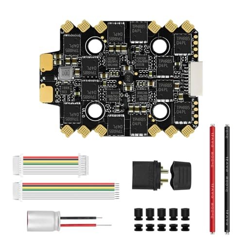 SEQURE E70 G1 70A 4 in 1 ESC BLHeli_32 Electric Speed Controller for 1 4 Scale RC Sprint Car Racing