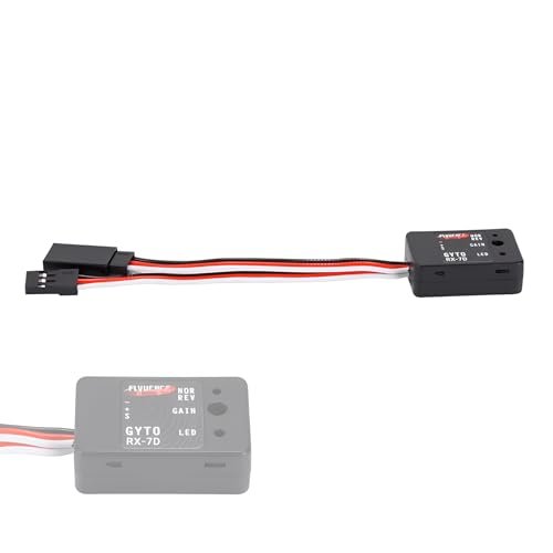 Powmok Mini Gyro Gyroscope Stability Control for 1/10 1/12 RC Crawler Car Boat Drift Racing Monster Truck Short Course Truck