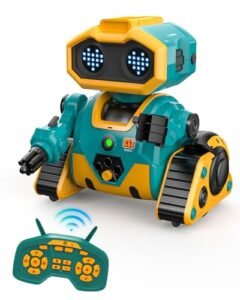 Holyton Rechargeable Remote Control Robot Toy for Kids with Gesture Sensing and Dance Moves K103