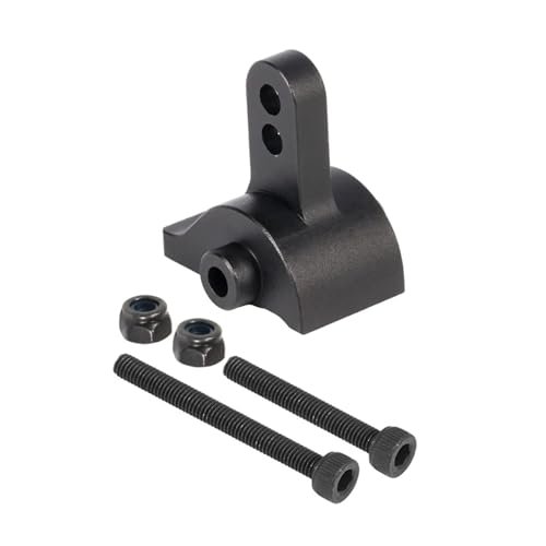 Scott Scale RC Comp Aluminum AR45 Rear Upper Link Riser Anti Squat Mount for Axial SCX10 III AR45P Portal Axle Comp Builds LCG Chassis DIY Black