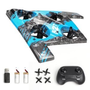 BEHORSE Flying Man RC Plane 2.4GHZ 2CH Remote Control Airplane Easy to Fly Drone for Kids Beginners
