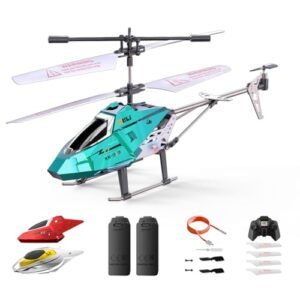 XIKOTEC Mind Control RC Helicopter with LED Light One Key Take Off Landing and Altitude Hold for Kids