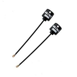 2PCS MINI5 FPV Antenna 5.8G 2.8dBi U.FL for RC Plane vs Drone Quadcopter Multicopter