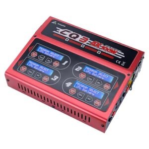 AmpGO 100Wx4 10Ax4 RC LiPo Charger Discharger 4CH Intelligent LiPo Balance Charger for RC Codes for Shindo Life and More