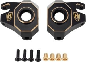 MEUS RACING AR45 Brass Steering Knuckles Upgrade Parts for RGT RC Crawler 1/10 Axial SCX10 PRO SCX10 III