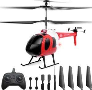 LBKR Tech Hover Helicopter RC for Kids with Auto Hover and 6 Axis Gyro Stabilizer Easy to Fly Remote Control Helicopter