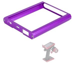 Flysky Noble Lite NB4 NB4 PRO RC Transmitter Metal Protector Frame Armor RC Truck Upgrade Parts Lower Bracket Purple