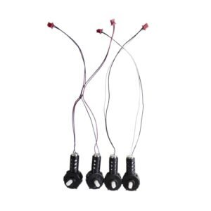 rockible 4 Pieces Drone Motor and Engine Motor Seat Quick Release RC Drone Motor Components Replace Parts for E88 Drone DIY Accs Compatible with OS Wankel RC Engine