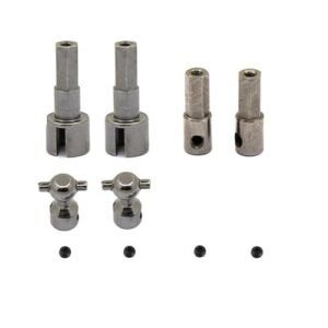 VERBANA USS Seawolf RC Submarine Metal Drive Shaft CVD Set for 1 16 Scale WPL C14 C24 C34 B14 B24 B36 D90 MN99S Models