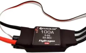 Flycolor 100A ESC Electric Speed Controller for RC Airplanes with 5A BEC and XT90 Connectors