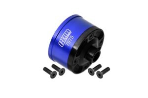 GPM Medium Carbon Steel and Aluminium 7075 T6 Diff Case for TRAXXAS 1 8 4WD Sledge Titan Monster Truck RC 95076 4 Blue