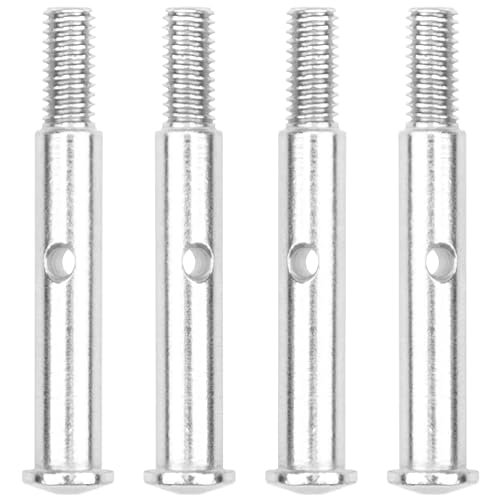 ShareGoo 2Pairs Steel Front Axles for Traxxas Slash 2WD Rustler VXL Stampede 1/10 RC Car Wheels Replacement Parts