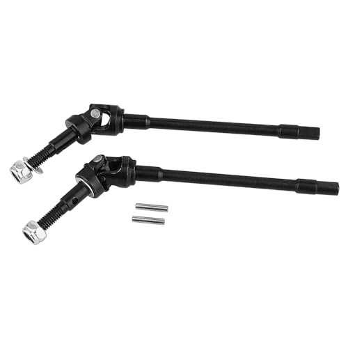 Pothyes Enhanced Hard Steel Axle Shaft CVD for Axial SCX10 RC Crawler Hard Bodies Upgrade Replacement Parts Front Rear