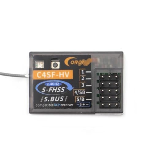Corona C4SF HV 2.4GHz 4 Channels S FHSS FHSS SBUS Compatible Receiver for SIG Models RC Airplanes FUTABA S FHSS FHSS 3PV 7PX 4PLS 4PV 7PX 4PX
