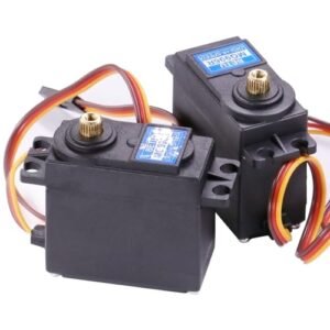 BETU 2Pack MG996R Servo Motor Full Metal Gear Digital Servo High Speed Torque for Akula RC Submarine Robot Boat Helicopter Control Angle 180 Degrees