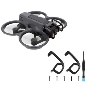 Hesupy Aluminum Alloy Gimbal Bumper Guard Protector for DJI Avata 2 FPV Drone Accessories Compatible with DJI FPV RC 2 Black