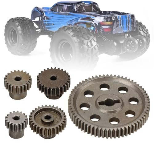 BONKZEBU Differential Main Metal Spur Gear 64T for HSP Brontosaurus 1/10 Truck 94111 Durable RC Car Upgrade