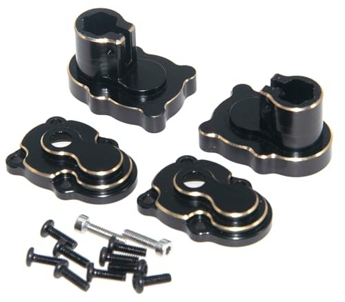 FMS FCX24 1/24 RC Crawler Car Brass Front Rear Portal Housing Cover Set C Hub Carrier Counterweight Upgrades Parts at RC Willey Orem Hours