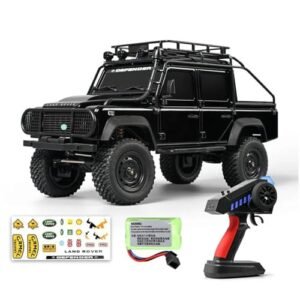 Dodoore RC Off Road Truck Kits 1 18 Scale MN 111 4x4 Rock Crawler with 2 4GHz Remote Control and LED Lights for All Terrain Adventure