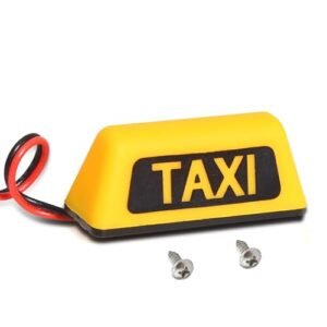 Chanjorlin Amazing RC Truck Simulation RC Taxi Lights Multi Function Night Flash LED Lamp Roof Light for 1 10 1 8 Crawler On Road Rally Truck Cars